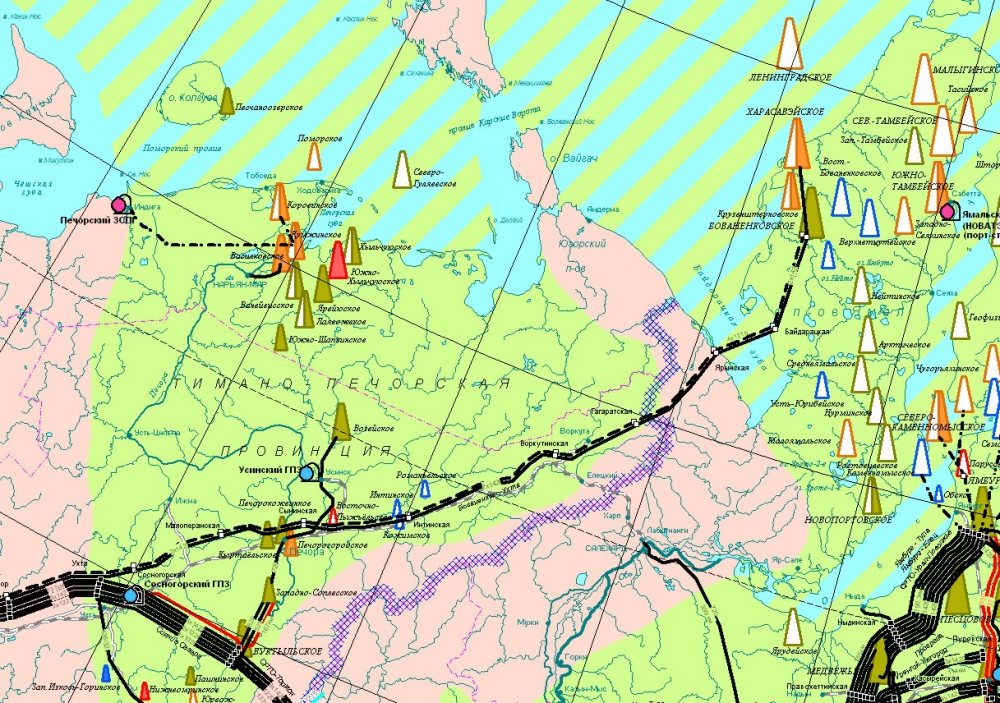 Природный газ карта месторождений. Войвожское месторождение газа. Месторождение природного газа Войвож на карте России. Войвожское месторождение газа на карте Коми. Месторождения Войвожское природного газа;.